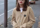 Comme des Garcons Cardigans Offer A Softer Silhouette