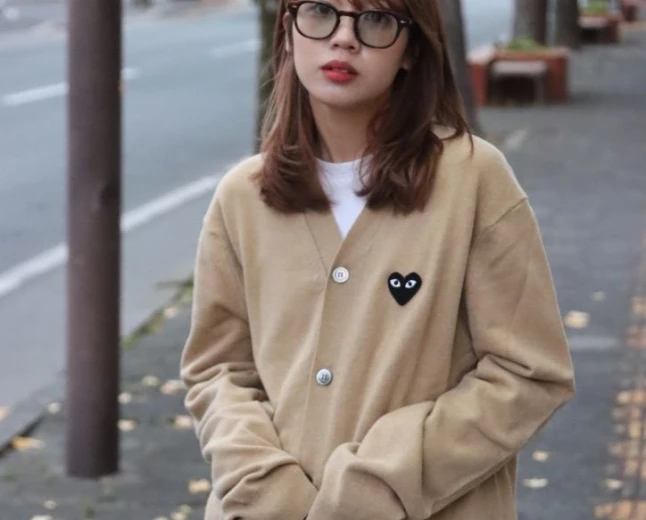 Comme des Garcons Cardigans Offer A Softer Silhouette