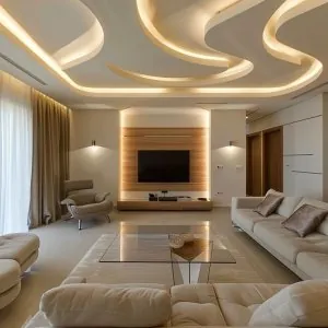 GYPSUM WORLD AND INTERIORS.
