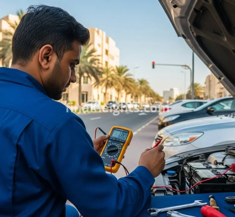 Car Battery Replacement Sharjah