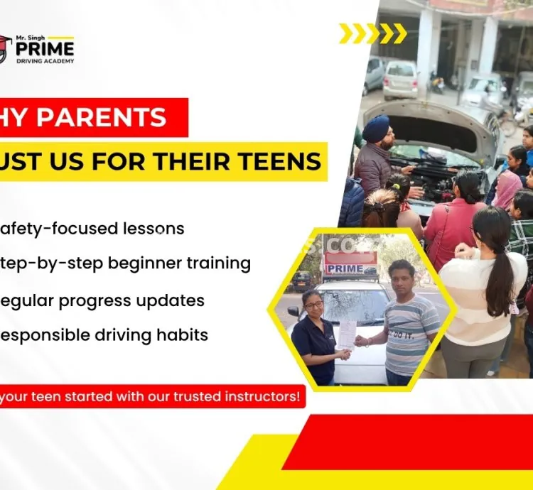 Car Driving School Near South Delhi - Mr.Singh Prime Driving Academy