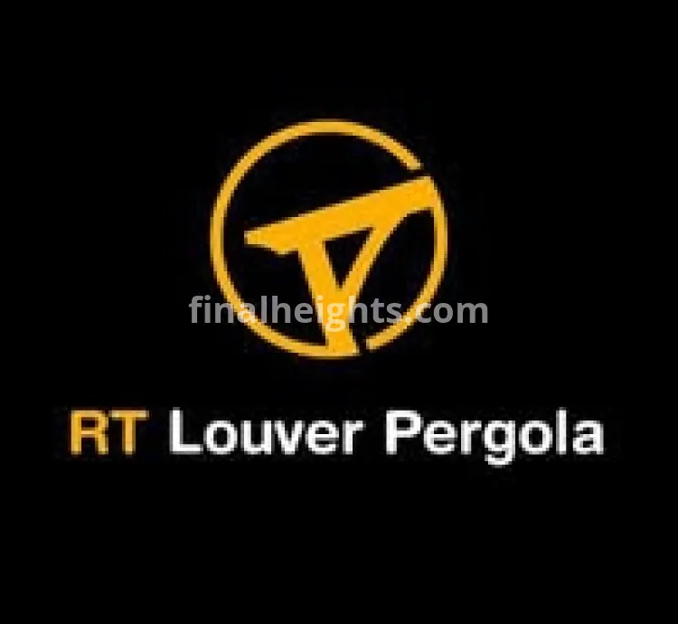 Rt louver pergola