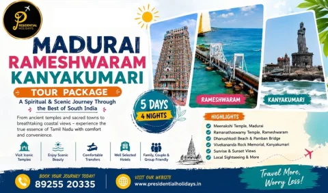Presidential Holidays - Best Tours and Travels in Madurai