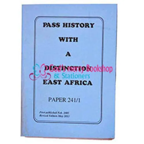 Pass History With A Distinction (east Africa)