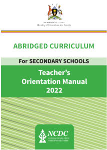 Secondary Teacher’s  Orientation Manual  2022 1