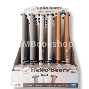 Hello Bear Erasable Pens 2
