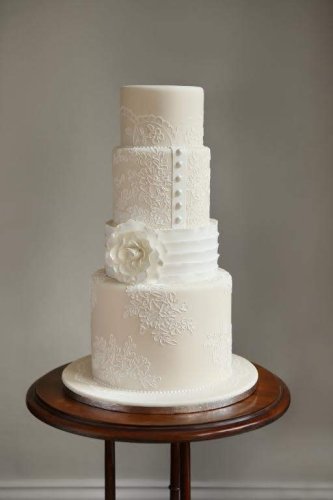 Rose Cascade Cake