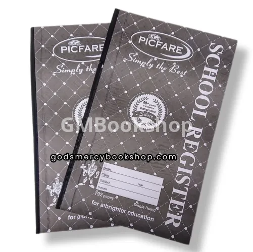 Picfare 2 quire counter book