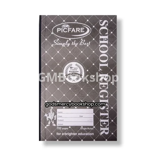 Picfare 2 quire counter book
