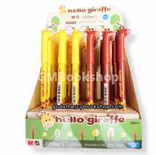 Hello Giraffe Erasable Pens