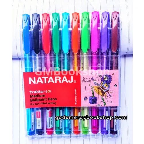 Nataraj Colored ball Pens