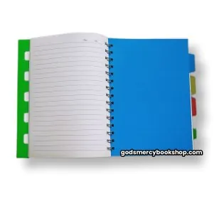 A5 notebook with separators 3