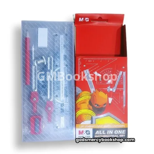 Mathematics set (plastic) M&G