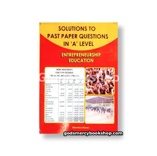 Solutions to past paper questions in A'level Nkemba Moses