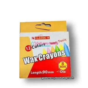 Wax crayons 12pcs
