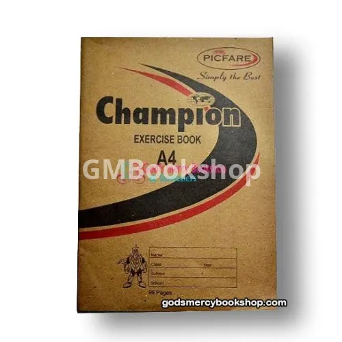 Champion A4 Exercise Books -  96 Pages
