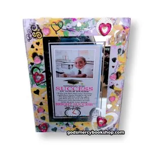 Single glass frame Success card