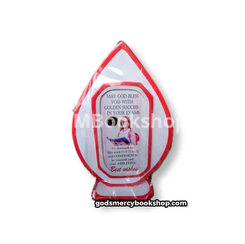 Drop wooden success card 
