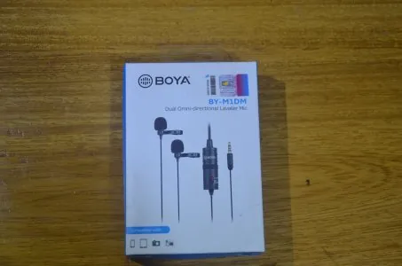 Boya Lavalier Dual Microphone