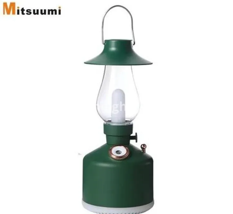 Holyzon 280ML Lantern Shape Multifunctional Vintage Lamp Humidifier