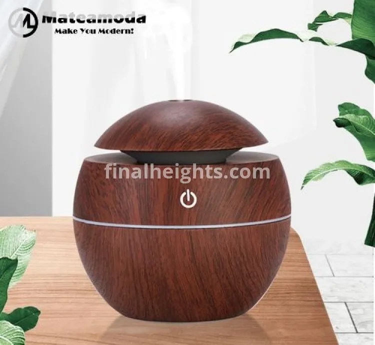 Mateamoda Air Humidifier Aromatic Diffuser Moisturizer Aromatherapy Machine With 7 LED Lights