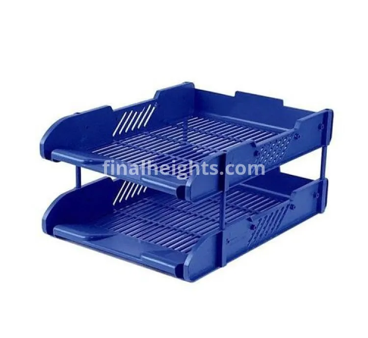 2 Layers Office Tray - Blue
