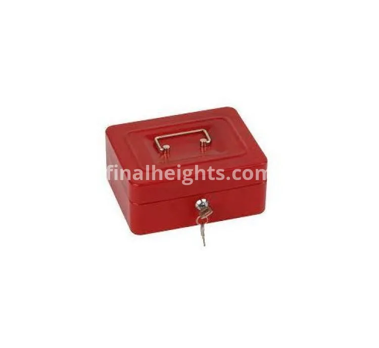Cash Box Small Medium - Red