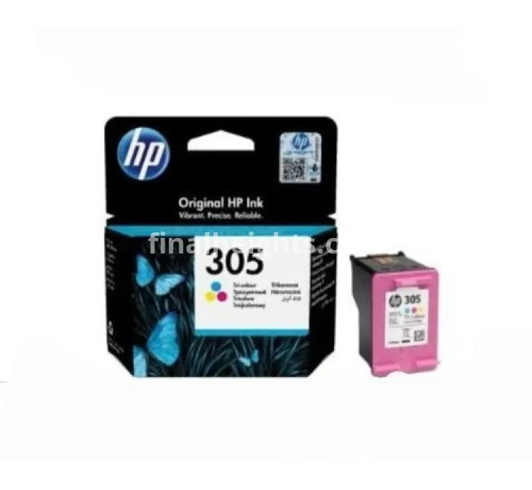Hp Original 305 Ink Cartridge, Single Pack-Tri Colour