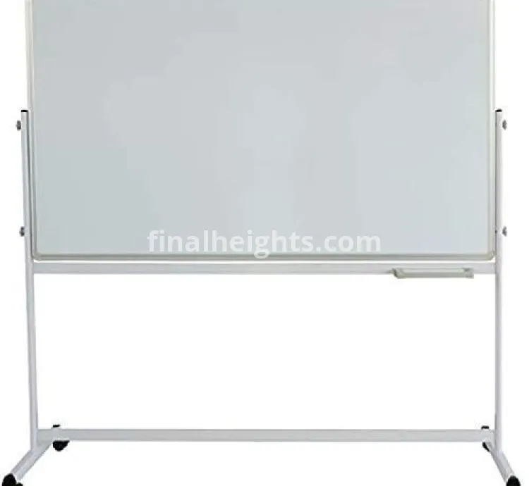 Dry Wipe Magnetic Whiteboard (120cm By 90cm)With A Stand