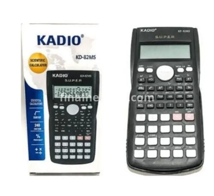 Kadio KD-82MS Super Scientific Calculator - Black