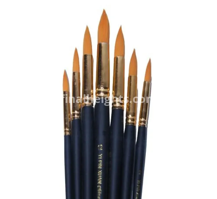 Gold Pointed Art Brushes