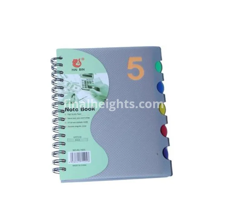 Designed Note Book - Multicolor