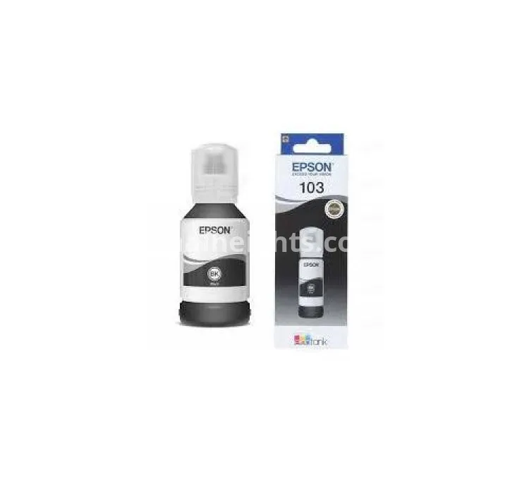 Epson 103 EcoTank Ink Bottles 65ml - black