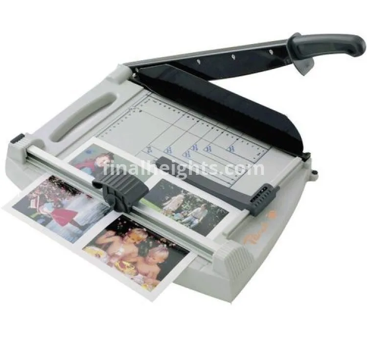 A4 Guillotine Twin Paper/Photo Cutter- White