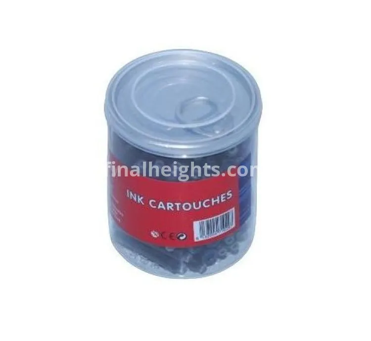 Ink Cartridge For Fountain Pens (100pc) - Red