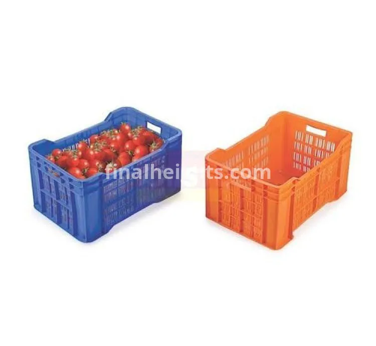 Multipurpose storage crates - Red,green,Pink,,orange