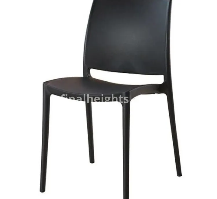 Very Strong Plastic Chair With A Dynamic Design And Varying Colors-Multicolor