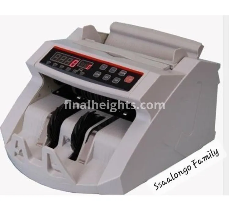 Bank Bill Counter / Money Counting Machine - White