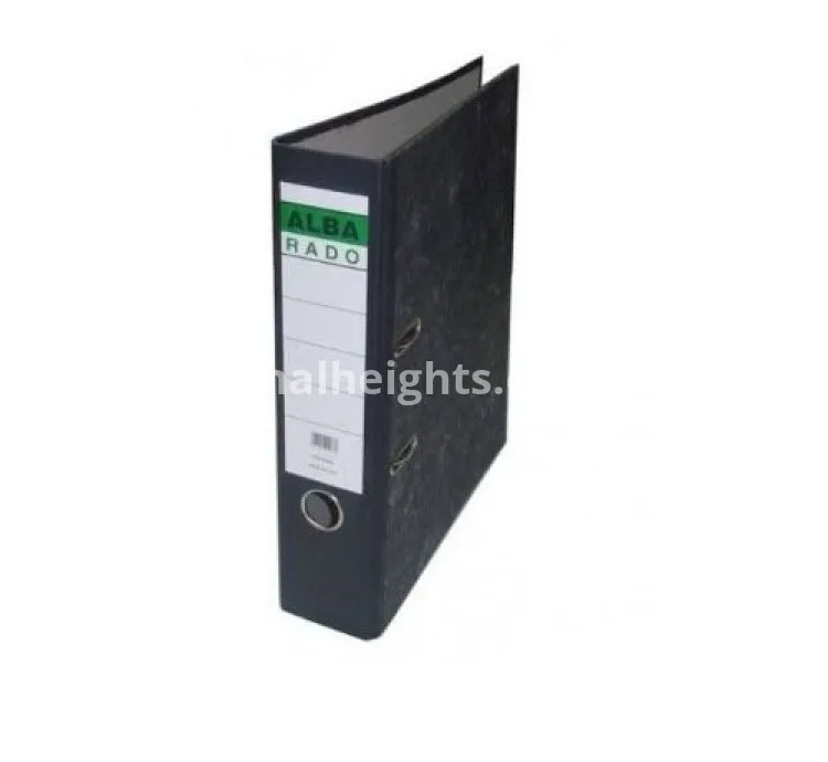 Alba Box Files Paper Keeper - Black