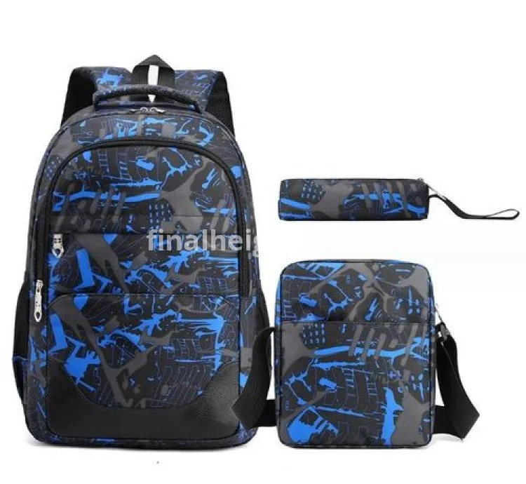 3-piece set large capacity travel backpack