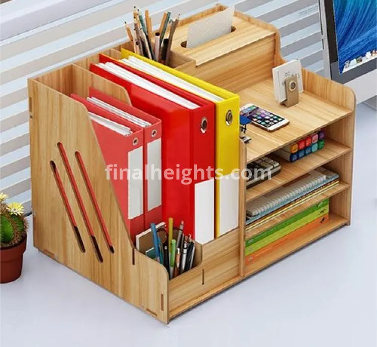 DIY File Folder, Office Drawer File Holder, Pen Holder, Desktop Storage Rack