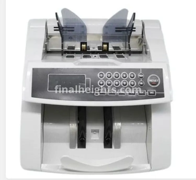 Vertical Money Counting Machine UV Money Detector- White