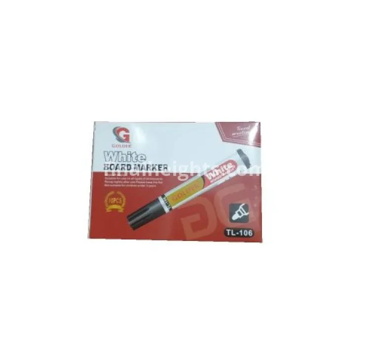 Whiteboard Markers (10 Pcs) - Black,Blue,Red, Green
