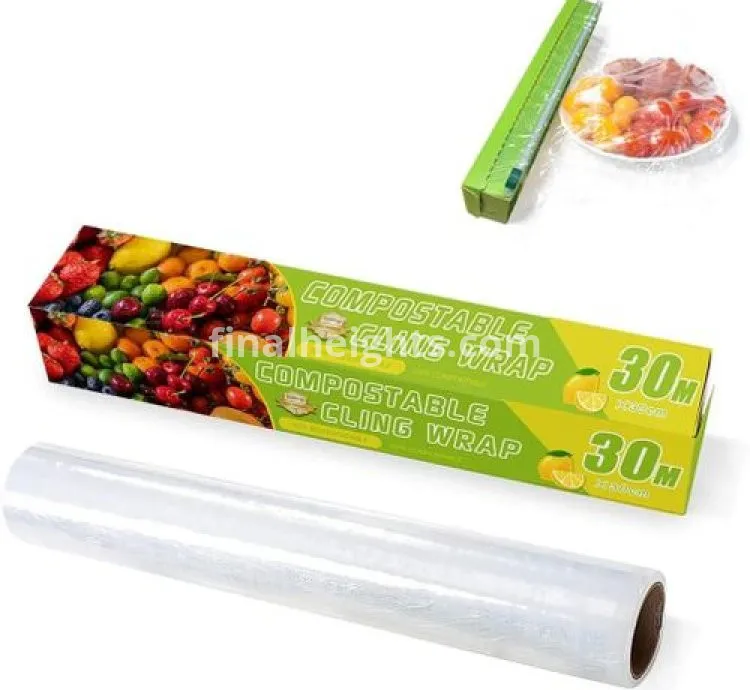 Wrapping Paper  Cling Film Foil Factory Wrapping Sheet Original Food Wrap