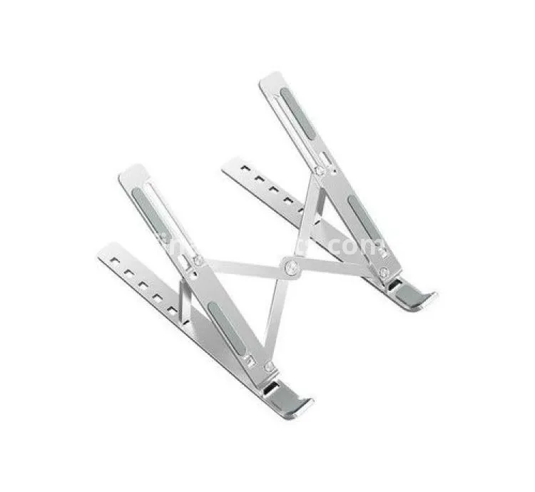 Other Laptop Stand Foldable Support Base Notebook Stand Holder -Silver