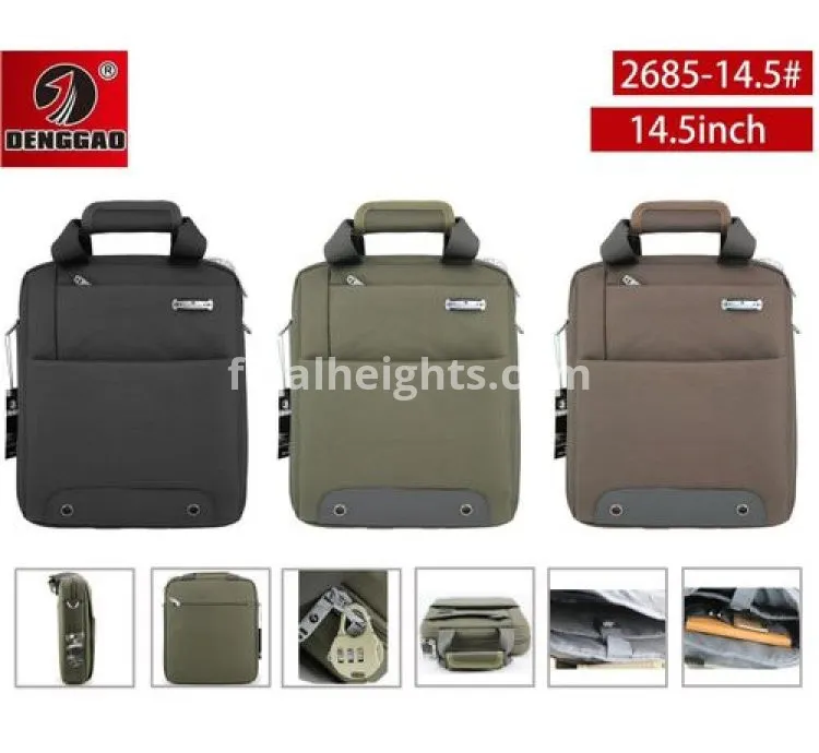 DENGGAO 1 Piece Of 14.5 Inch Small Canvas Messenger Bag for Men Medium-Sized Shoulder Bag Mens Retro Crossbody Bag Man Travel Bag Tablet Bag Case Suitable for A4 Magazine/iPad & Tablets- Multicolor