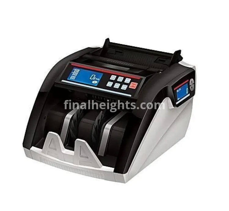 2021 Latest Dual Display Money Bill Counter With UV/MG W/Counterfeit Bill Detection - White, Black