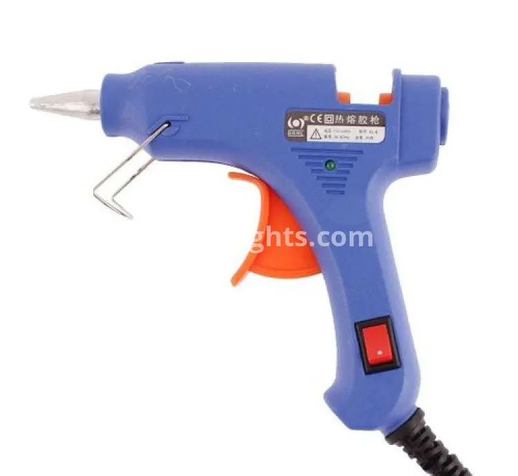 Electric Heating Hot Melt Glue Gun Blue