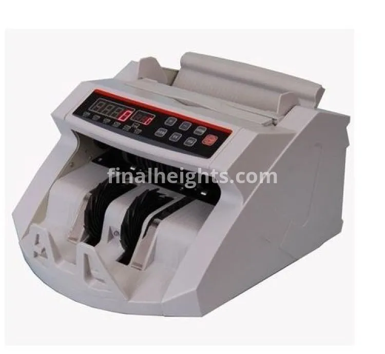 Bank Bill Counter / Money Counting Machine -  White