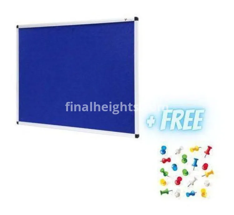 ACME Notice Board 60×90cm-Blue